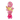 Happy Birthday! Pink Floral Surprise Balloon Arrangement