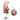 Blushing Rose Birthday Balloon Bouquet