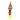 Skittles The Clown Balloon Centerpiece