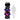 Colorful Organic Balloon Column with Giant Topper
