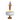 Skittles The Clown Balloon Centerpiece