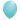 16-inch Carribean Blue Plain Balloon