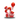 I Heart You! All Red Balloon Arrangement