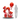 I Heart You! All Red Balloon Arrangement