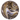 15-inch Black Marble Swirl Spherical Mylar Balloon