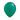 11-inch Pearl Emerald Green Plain Balloon