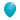 11-inch Tropical Teal Plain Balloon