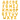 40-inch Gold Foil Letter (A to Z)