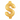 40-inch Dollar Sign Gold