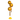 Triple Orb Balloons With Glittering Tassel
