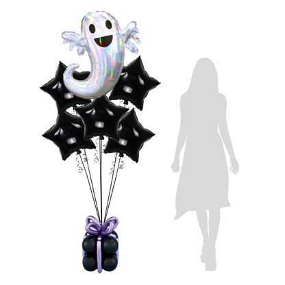 Peek-a-Boo Ghost Balloon Bouquet