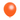 18-inches  Fashion Orange Latex Balloon