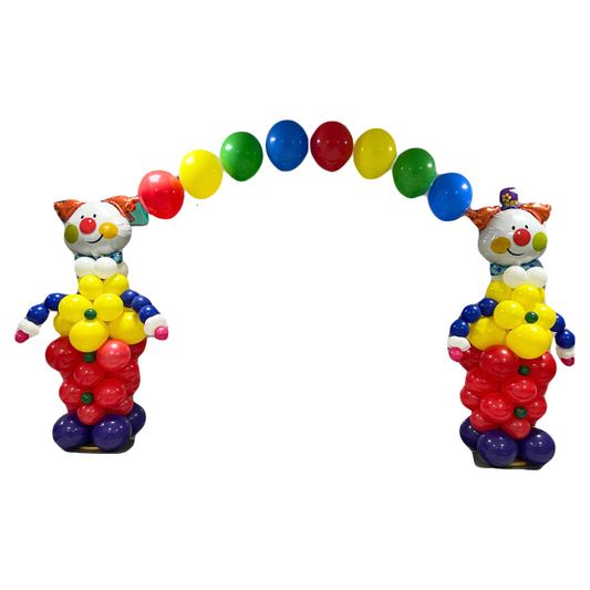 Clown Balloon Arch