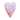 26-inch Lilac Floral Mother's Day Heart Balloon