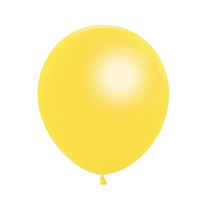 18-inches Fashion Yellow Latex Balloon