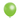 18-inches Deluxe Key Lime Green Latex Balloon
