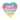 18-Inch Mother’s Day Color Block Heart Balloon
