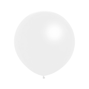 36in Fashion White Latex Balloon
