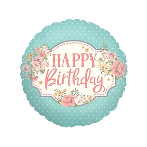 18- inch Vintage Birthday