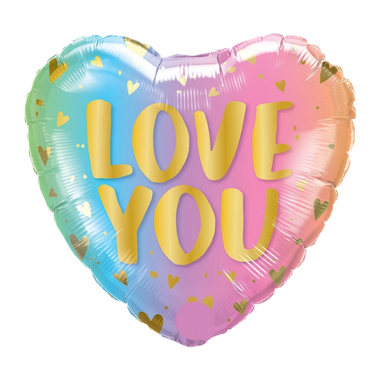 18-inch Love You Ombre Heart