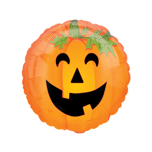18in Smiley Pumpkin Balloon