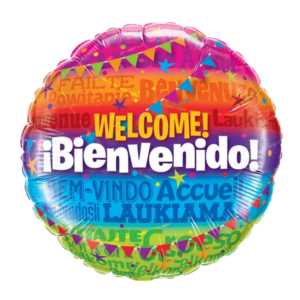 18-inch Welcome (In Different Languages)