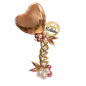 Sweetheart Birthday Balloon Party Pole