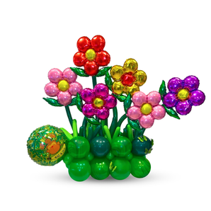 Bloom with Joy Balloon Arrangement