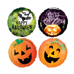 18-inch Halloween Mylar Balloon (Styles may vary)