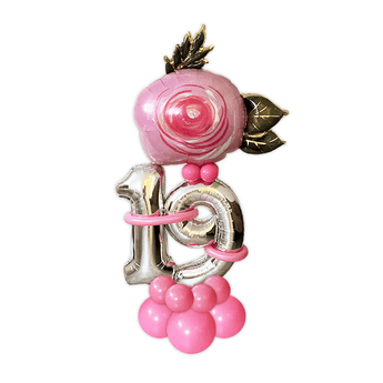 Romantic Rose Balloon Arrangement