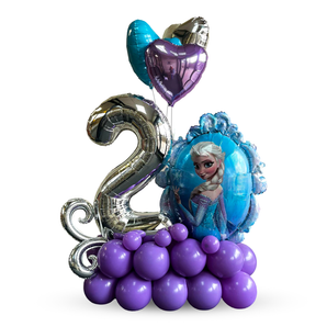 Forever Frozen Balloon Arrangement