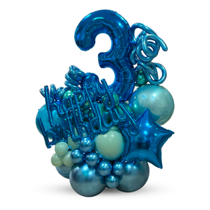 Ocean of Stars Birthday Balloon Arrangement