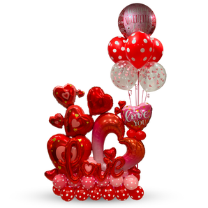 Heartfelt Whimsy Balloon Arrangement