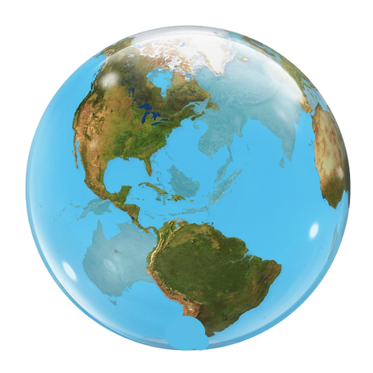 22-inch Planet Earth Bubble Balloon