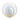 24-inch Double Bubble Gold Confetti Silver Balloon