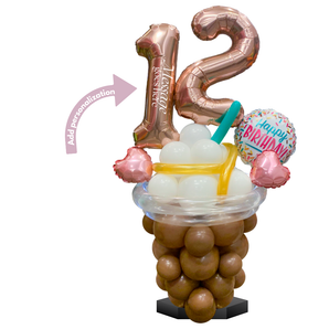 Sundae Scoop Birthday Balloon Arrangement