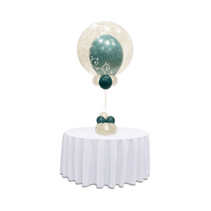 Magical Swirl Bubble Balloon Centerpiece