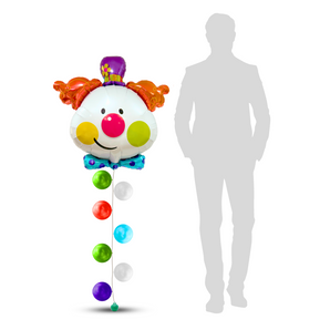 Clown Chain Balloon Arrangement