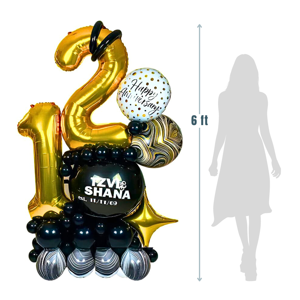 Happy Anniversary! Balloon Arrangement