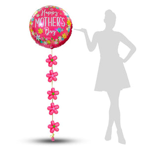 Floral Fantasy Mother's Day Balloon Arrangement