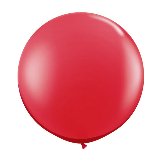 36-inch Ruby Red Plain Balloon