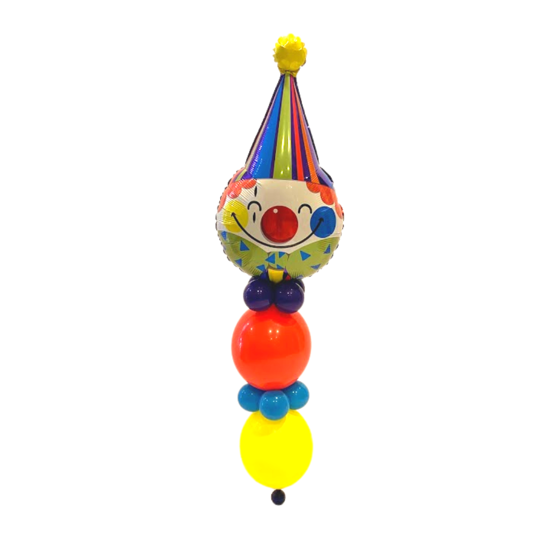 Skittles The Clown Balloon Centerpiece