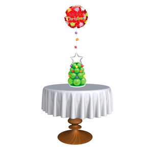 Christmas Balloons Centerpiece
