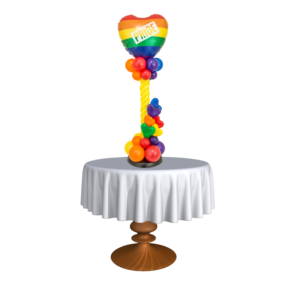 Love Pride Balloons Centerpiece
