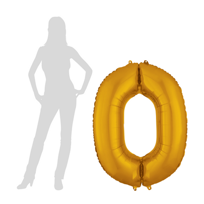 40-inch Gold Number (0 to 9)
