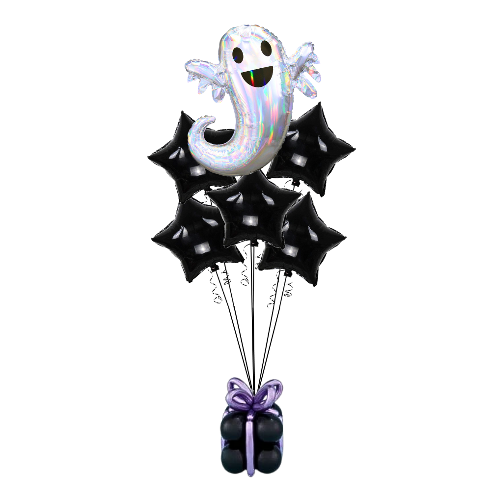 Peek-a-Boo Ghost Balloon Bouquet