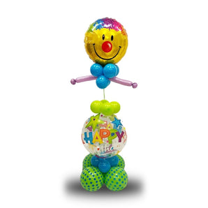 Happy Birthday! Smiley Balloon Sculpture
