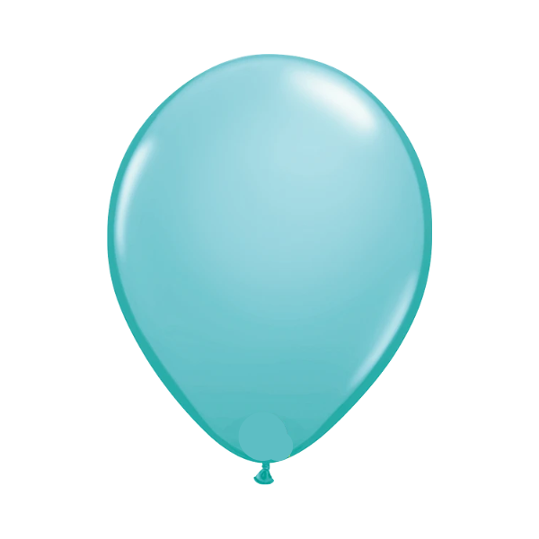 11-inch Carribean Blue Plain Balloon