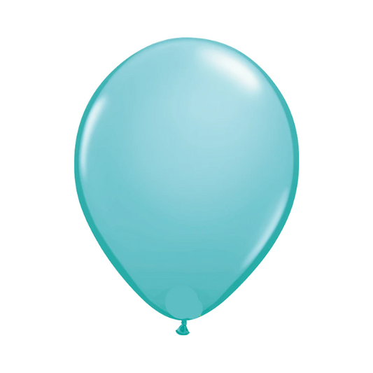 11-inch Carribean Blue Plain Balloon