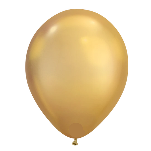 11-inch Chrome Gold Plain Balloon